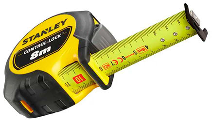 Фото - Рулетка Stanley CONTROL-LOCK 8м х 25мм (STHT37232-0)