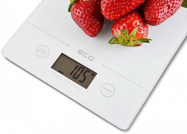 Фото - Весы кухонные ECG KV 117 Slim White