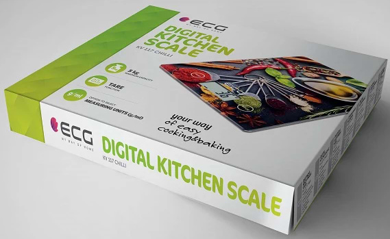Фото - Ваги кухонні ECG KV 117 Chilli