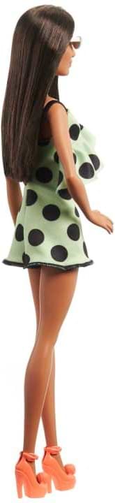 Фото - Лялька Barbie "Модниця" в комбінезоні кольору лайм в горошок (HJR99)