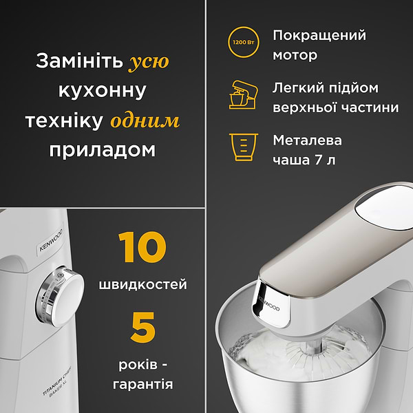 Фото - Кухонная машина Kenwood KVL 65.001 WH