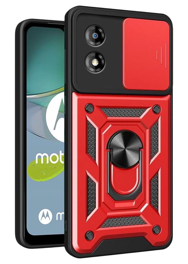 Фото - Чехол для смартфона BeCover Military for Motorola Moto E14 Red (713055)