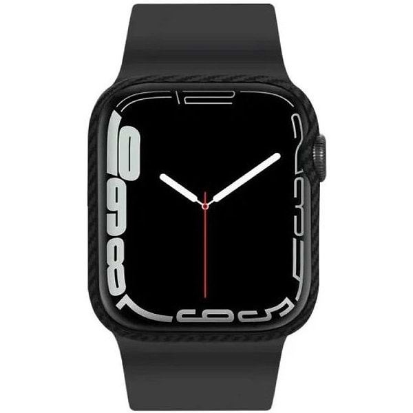 Фото - Чехол-бампер для смарт-часов Pitaka Air Case Black/Grey for Apple Watch 9/8/7 45mm (KW2002A)