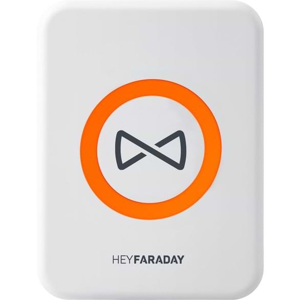 Бездротовий зарядний пристрій HeyFaraday Wireless Charger Mini White (KWS-211WH)