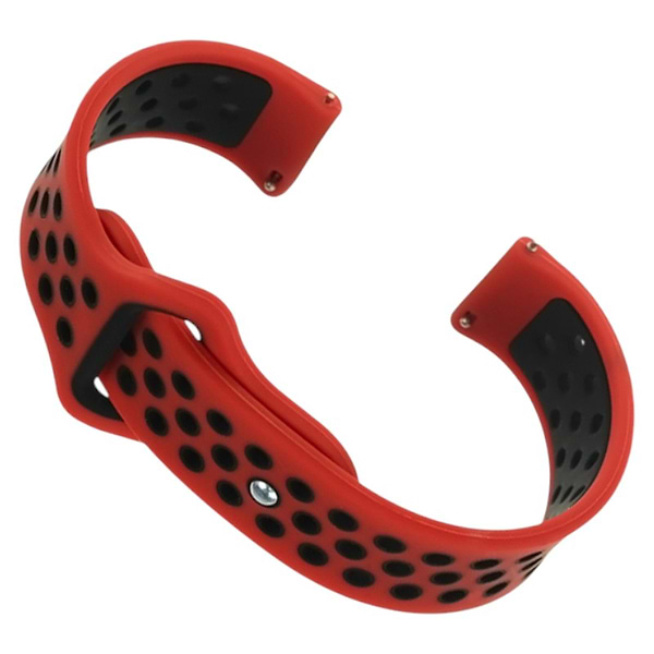 Фото - Ремешок для смарт-часов BeCover Vents Style for Honor MagicWatch 2 / Huawei Watch 3 Pro Classic 46mm Red-Black (707077) Фото - Ремешок для смарт-часов BeCover Vents Style for Honor MagicWatch 2 / Huawei Watch 3 Pro Classic 46mm Red-Black (707077)