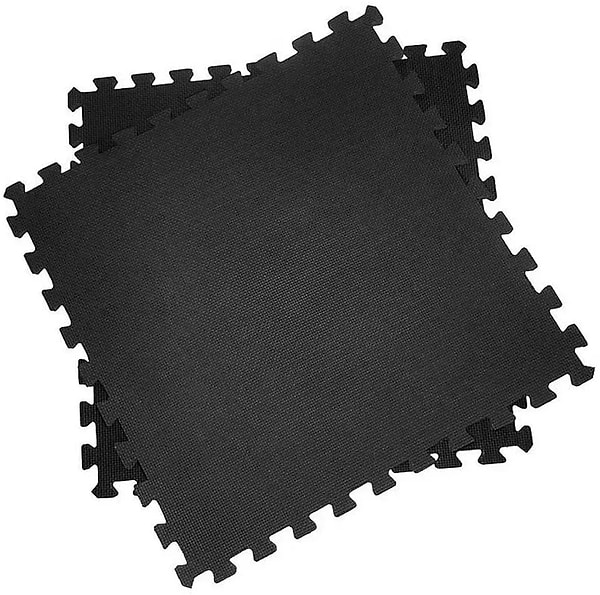 Фото - Коврик для йоги и фитнеса Toorx Interlocking 4 шт. 61х61х1.2 см Antracite (MAT-60)