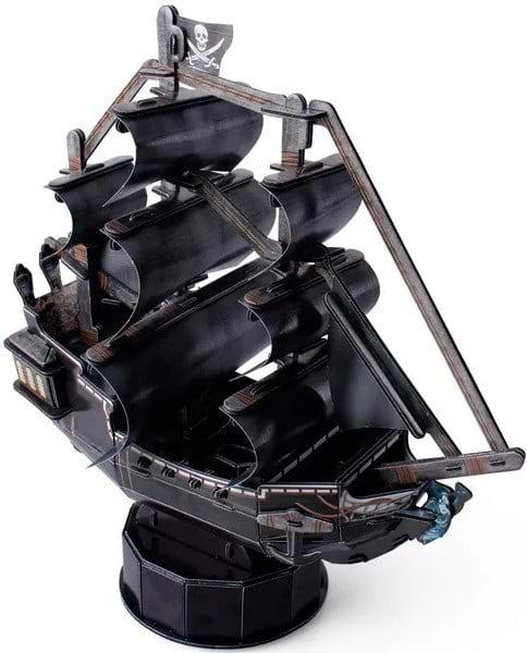 Фото - 3D пазлы Cubic Fun Корабль "Месть королевы Анны" (T4035h)