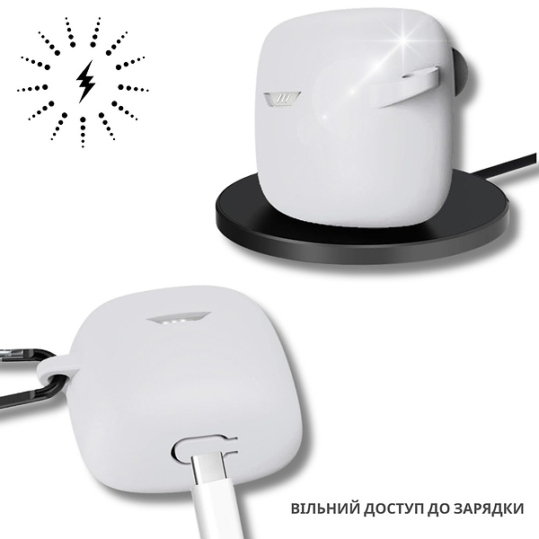 Фото - Чехол для наушников BeCover for JBL Tune Flex 2 White (714828)