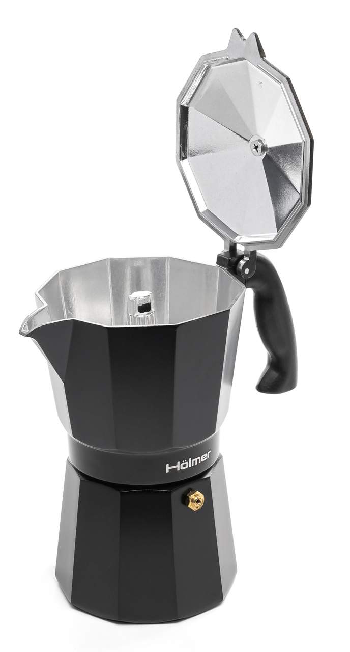 Фото - Кофеварка гейзерная Holmer CF-0450-B Black Moon