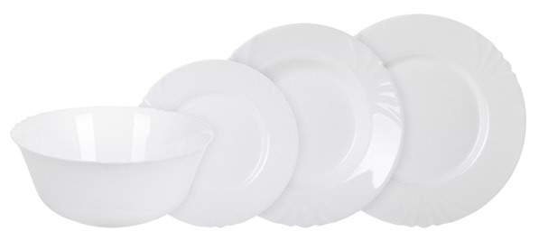 Фото - Столовий сервіз Luminarc Cadix 19 пр. (L0300)