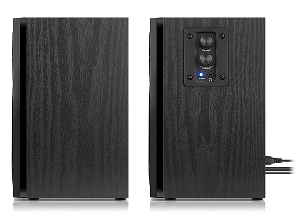 Фото - Компьютерная акустика компактная 2.0 REAL-EL S-245 Black (EL121200015)