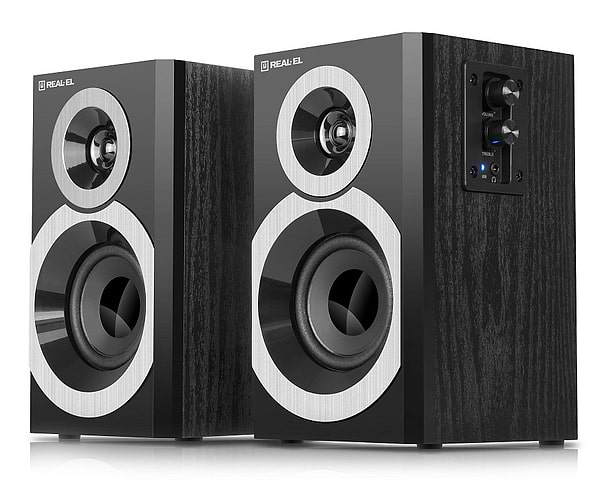 Фото - Компьютерная акустика компактная 2.0 REAL-EL S-245 Black (EL121200015)