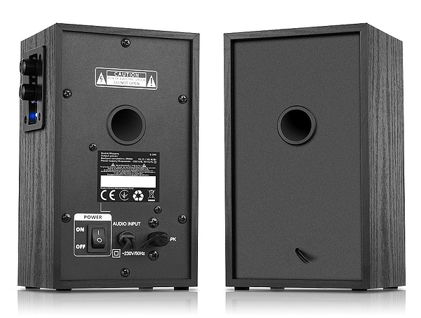 Фото - Компьютерная акустика компактная 2.0 REAL-EL S-245 Black (EL121200015)