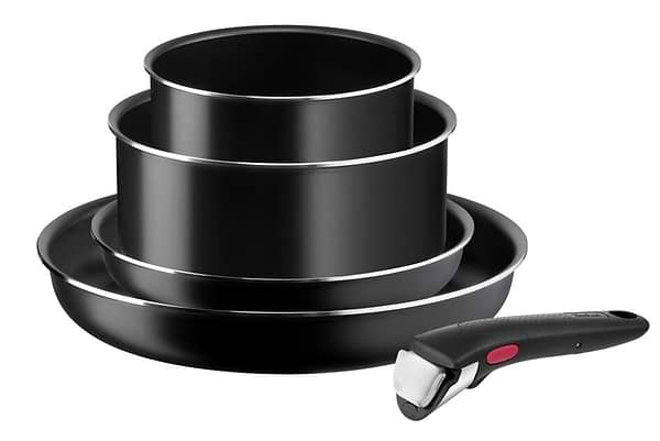 Фото - Набір посуду зі знімною ручкою Tefal L1539543 Ingenio Easy Cook & Clean 5 пр