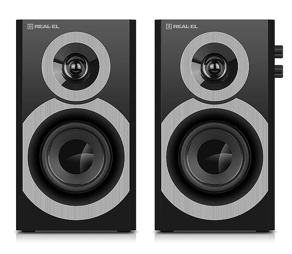 Фото - Компьютерная акустика компактная 2.0 REAL-EL S-245 Black (EL121200015)