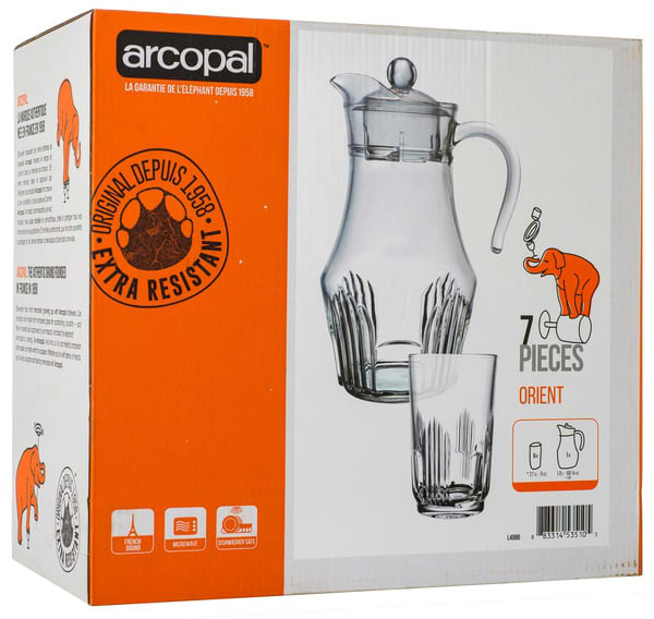 Фото - Набор для напитков Arcopal Orient 7 пр. (L4986)
