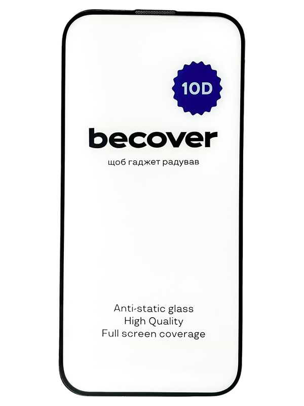 Фото - Захисне скло для смартфону BeCover for Apple iPhone 15 Pro Max 10D Black (711332)