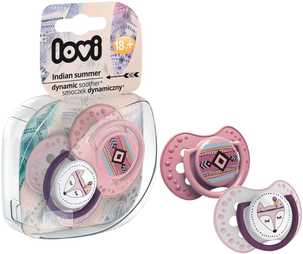 Динамічна пустушка Lovi 18+ м-ців 2 шт. Indian summer Girl (22/876girl) - Фото 1