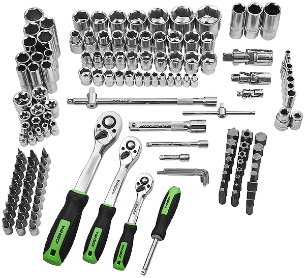 Фото - Набор инструментов Winso в кейсе Pro 150 шт. (924150)