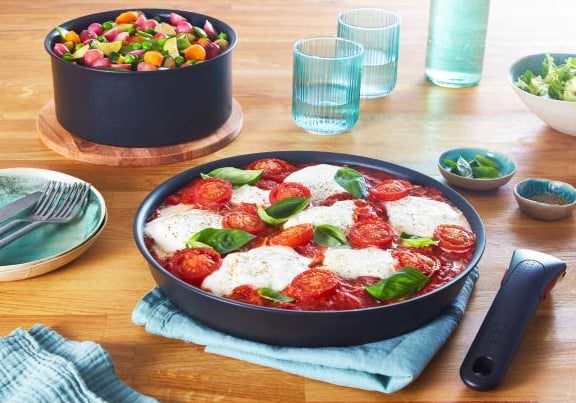 Фото - Набор посуды со съемной ручкой Tefal L7629242 Ingenio Daily Chef 8 пр