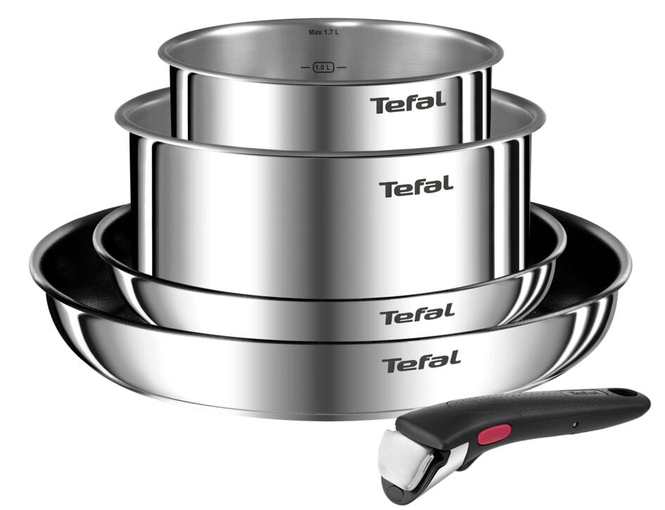 Набор посуды со съемной ручкой Tefal L897S574 Ingenio Emotion 5 пр - Фото 1
