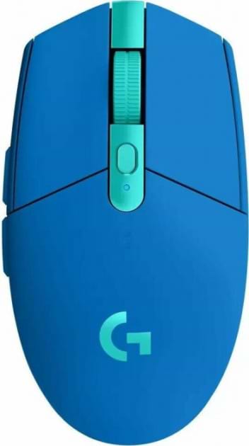 Мышь беспроводная игровая Logitech G305 Lightspeed Blue (910-006014) - Фото 1