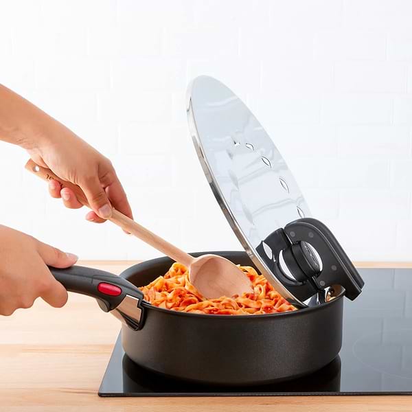 Фото - Уцінка - Кришка для посуду зі знімною ручкою Tefal L9829853 Ingenio от 20 до 28 см
