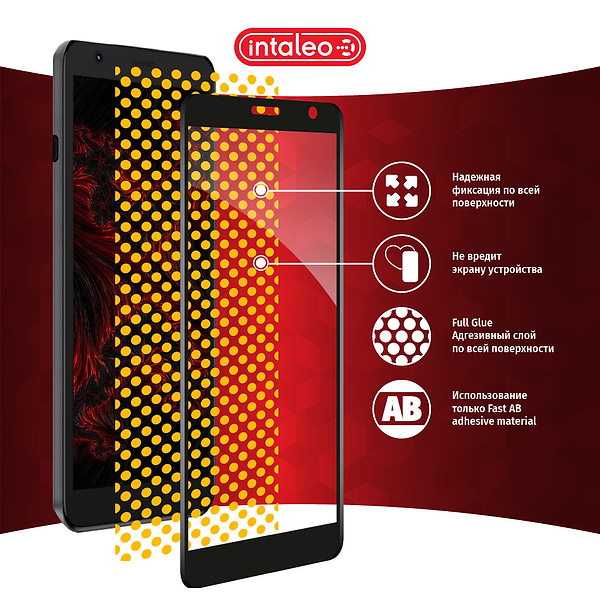 Фото - Захисне скло для смартфону Intaleo Full Glue for ZTE Blade L9 Black (1283126517747)