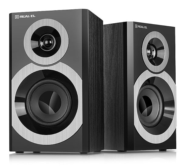 Фото - Компьютерная акустика компактная 2.0 REAL-EL S-245 Black (EL121200015)