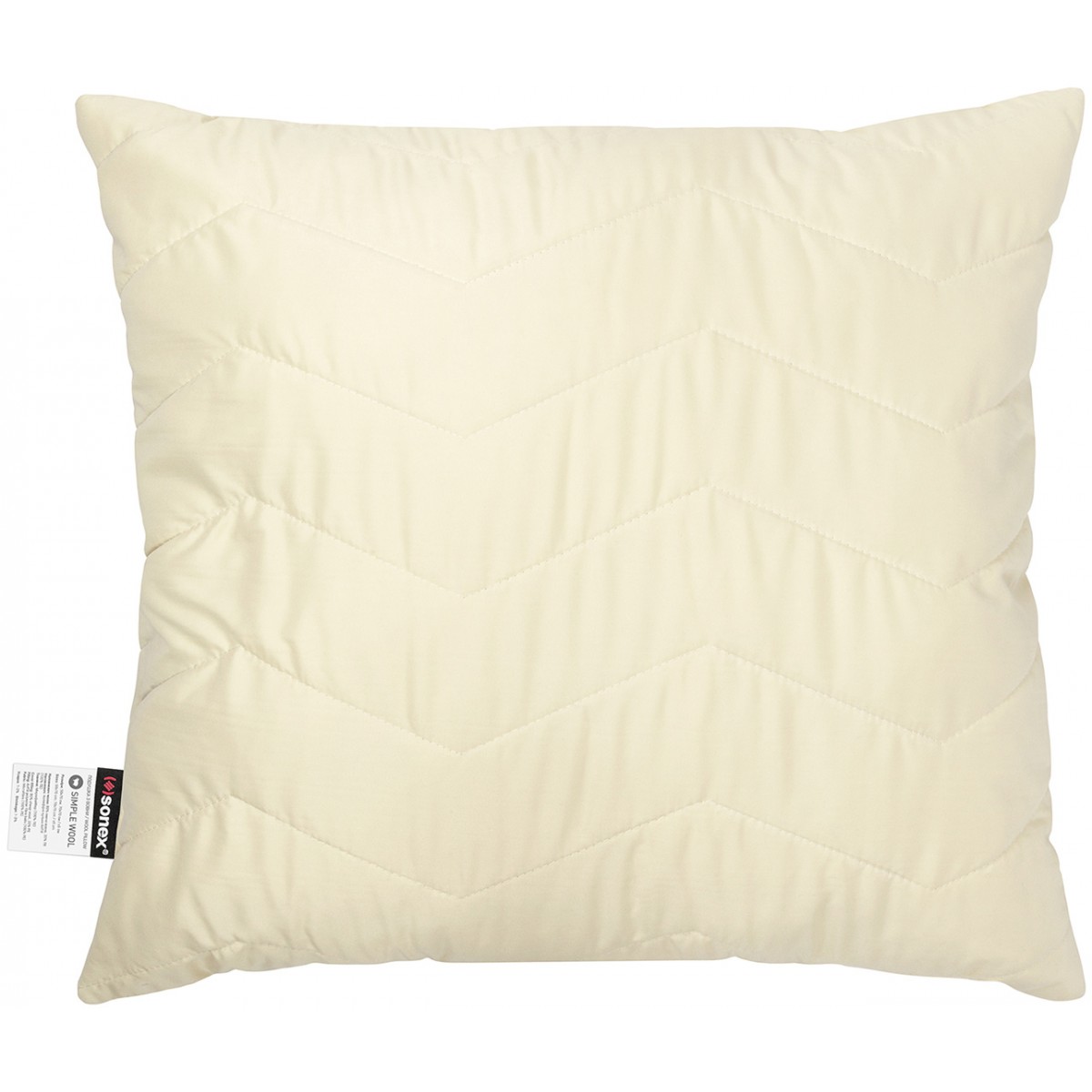 Подушка стандартна Sonex SimpleWool з вовни 70х70 см (SO102380) - Фото 1