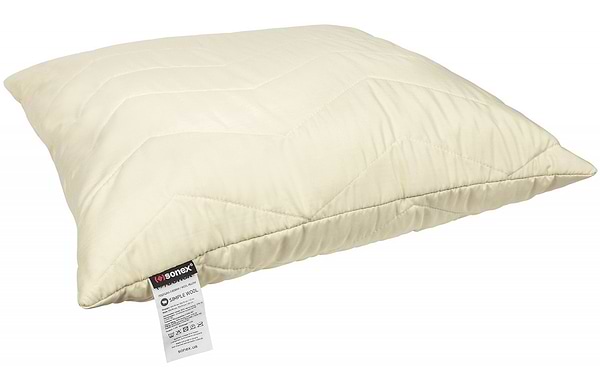 Фото - Подушка стандартная Sonex SimpleWool из шерсти 70х70 см (SO102380)