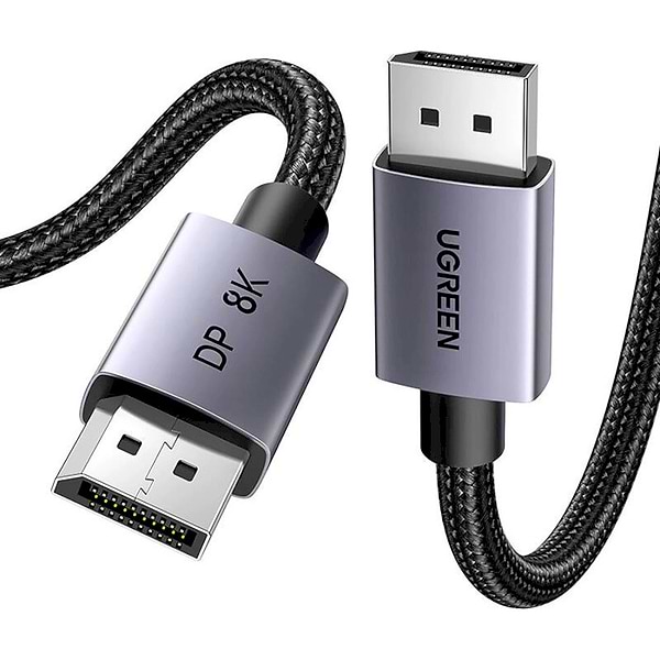 Фото - Кабель UGREEN DP120 DisplayPort to DisplayPort 1.4 8K@60Hz 1m Black (25903)