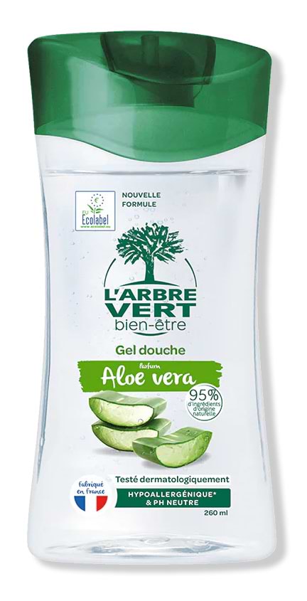 Фото - Гель для душу L'Arbre Vert Алоє Вера 260 мл (3450601100505) Фото - Гель для душу L'Arbre Vert Алоє Вера 260 мл (3450601100505)