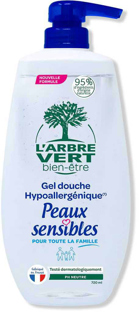 Купити Гель для душу L'Arbre Vert Чутлива шкіра 720 мл (3450601100543) - Фото 1 Гель для душу L'Arbre Vert Чутлива шкіра 720 мл (3450601100543) - Фото 1