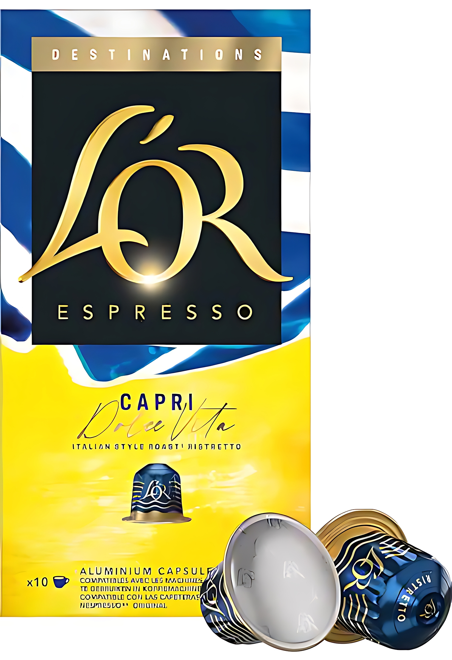 Кофе в капсулах L`OR Espresso Capri Dolce Vita 10 шт.