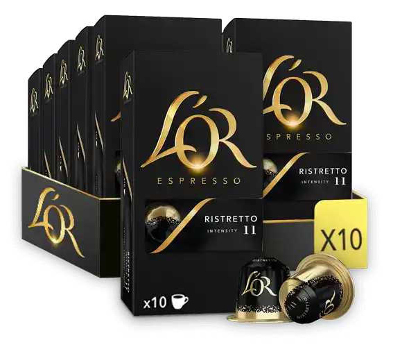 Фото - Кофе в капсулах L`OR Ristretto №11 (10x52г) 520г