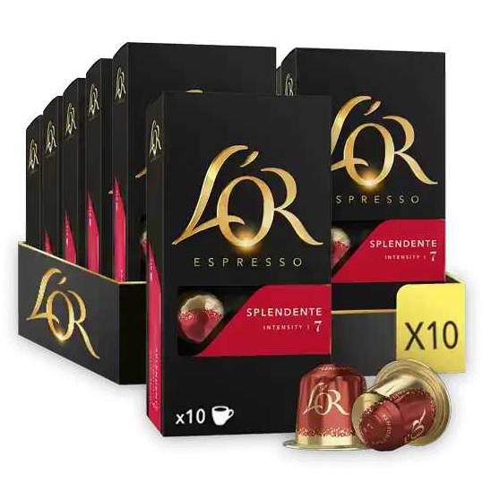 Фото - Кофе в капсулах L`OR Espresso Splendente №7 (10x52г) 520г