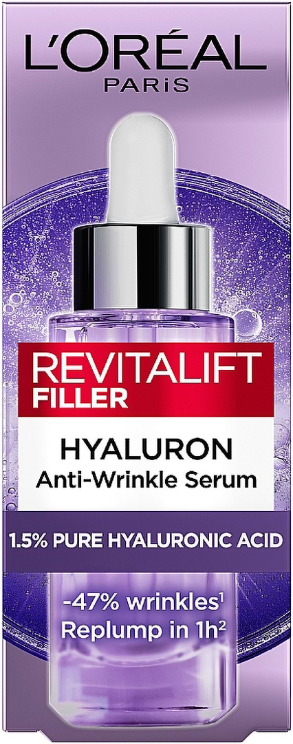 Фото - Сыворотка для лица L'Oreal с Гиалуроновой кислотой для заполнения морщин 30 мл (3600523873845)