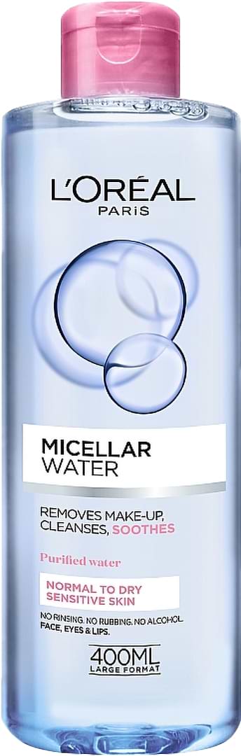 Міцелярна вода L'Oreal для сухої і чутливої шкіри 400 мл (3600523329847)