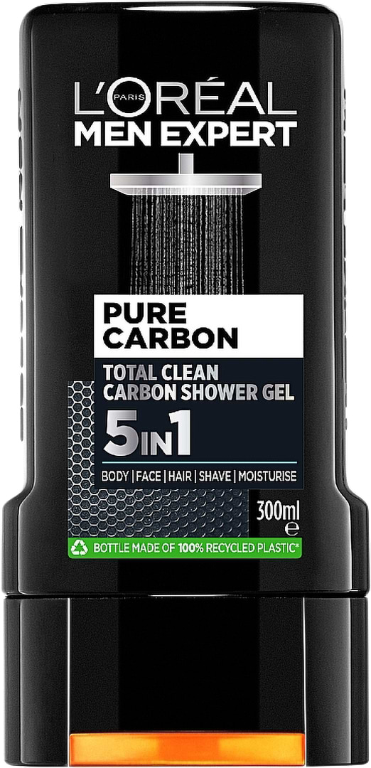 Гель для душа L'Oreal Paris Men Expert Total Clean 5 в 1 300 мл (3600523535989)