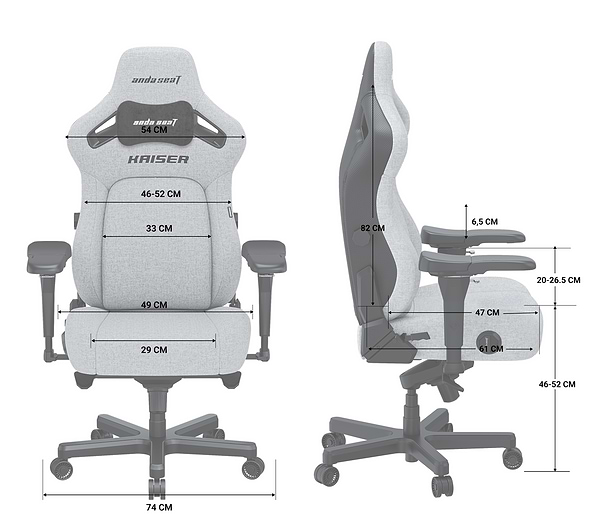 Фото - Крісло для геймерів Anda Seat Kaiser 4 Size L Maroon Premium PVC (AD12YDDC-L-20-A-PV/C)