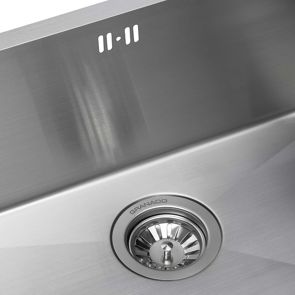 Фото - Мийка кухонна GRANADO Under top L STEEL S304