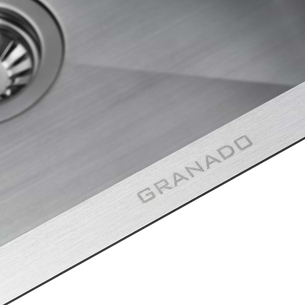 Фото - Мийка кухонна GRANADO Under top L STEEL S304