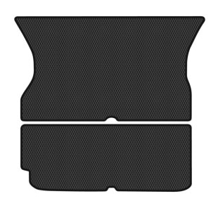 EVA килимок в багажник авто EVAtech для Model X 5 seats Tesla 2015-2017 1 покоління SUV USA (TA1670BE2RBB)