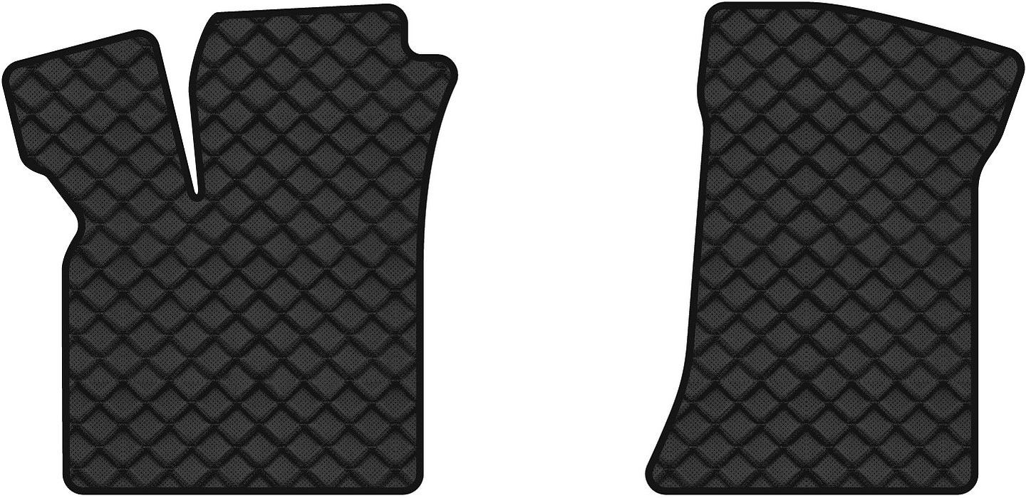 Коврики из экокожи в салон авто передние EVAtech ECO для 2110 Lada 1995-2015 1 поколение Sedan EU (LA3118AM2BBLB)