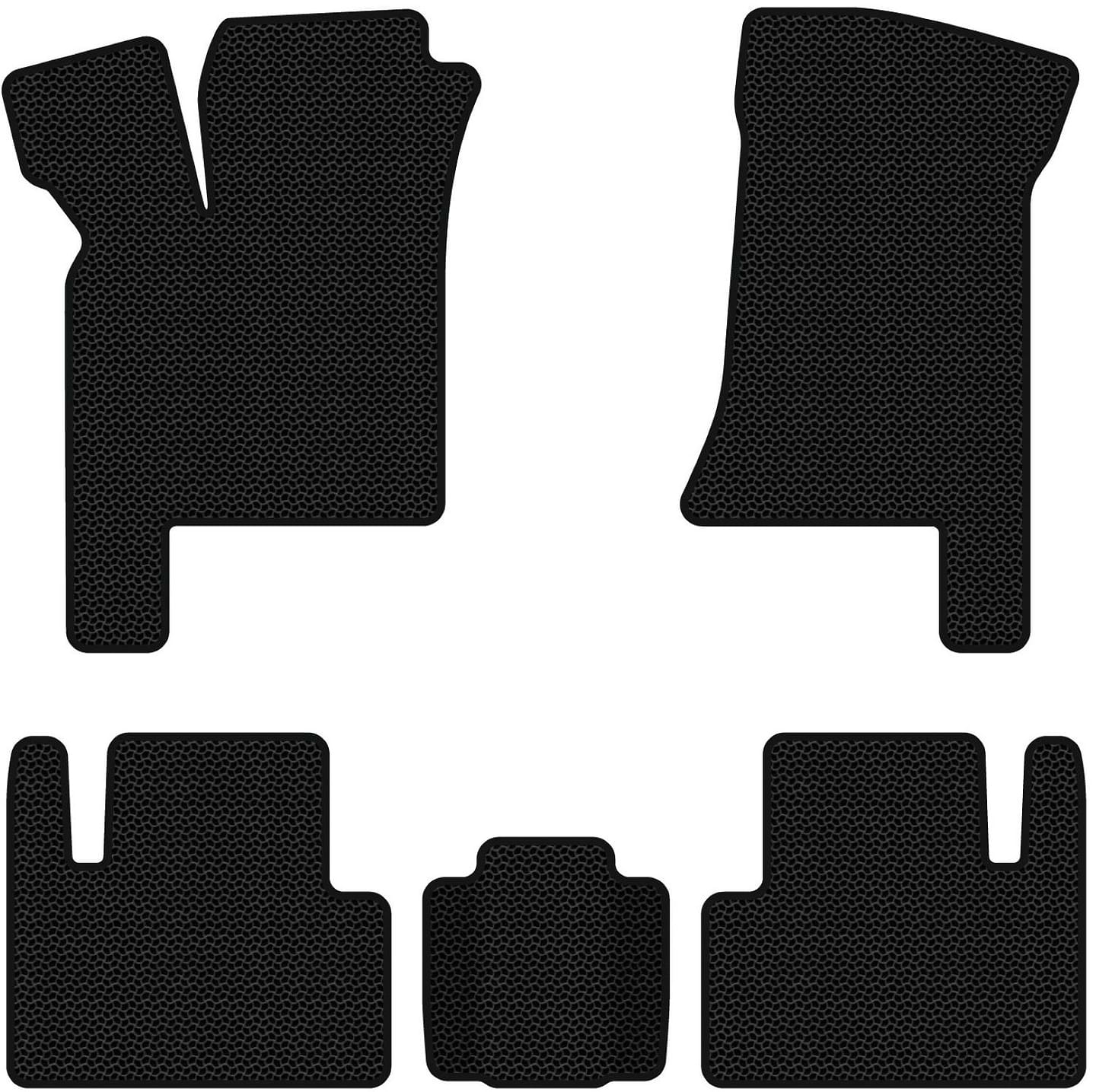 EVA коврики в салон авто EVAtech для 2110 Lada 1995-2015 1 поколение Sedan EU (LA3118CH5KBB)