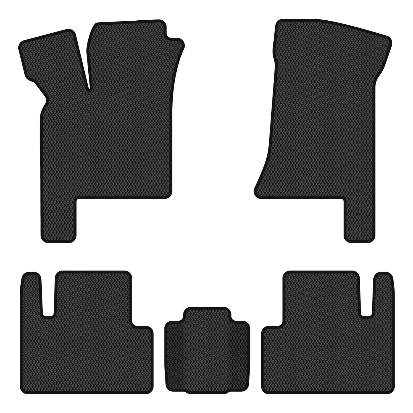 EVA килимки в салон авто EVAtech для 2110 Lada 1995-2015 1 покоління Sedan EU (LA3118CH5RBB)