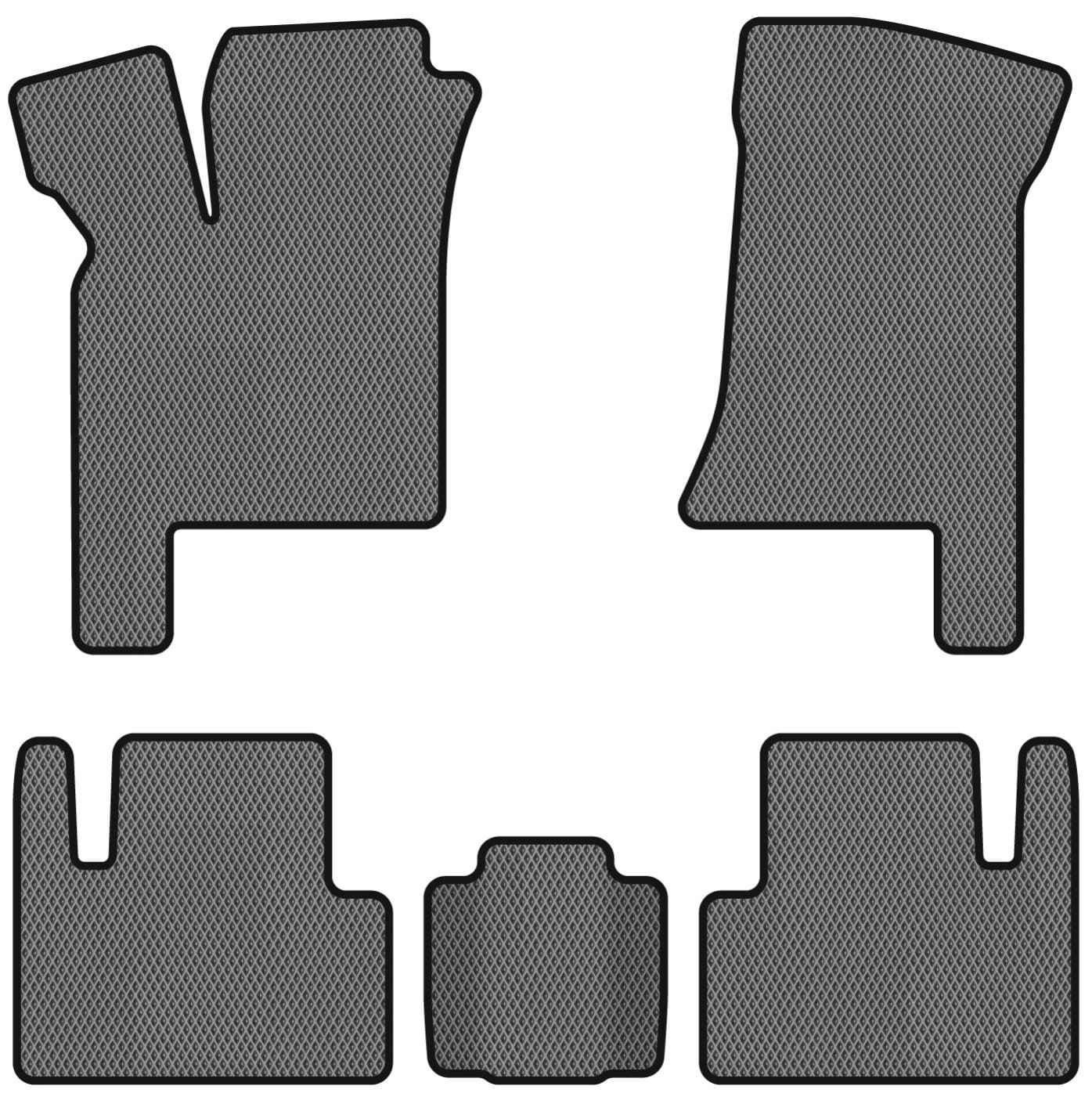 EVA коврики в салон авто EVAtech для 2110 Lada 1995-2015 1 поколение Sedan EU (LA3118CH5RGB)