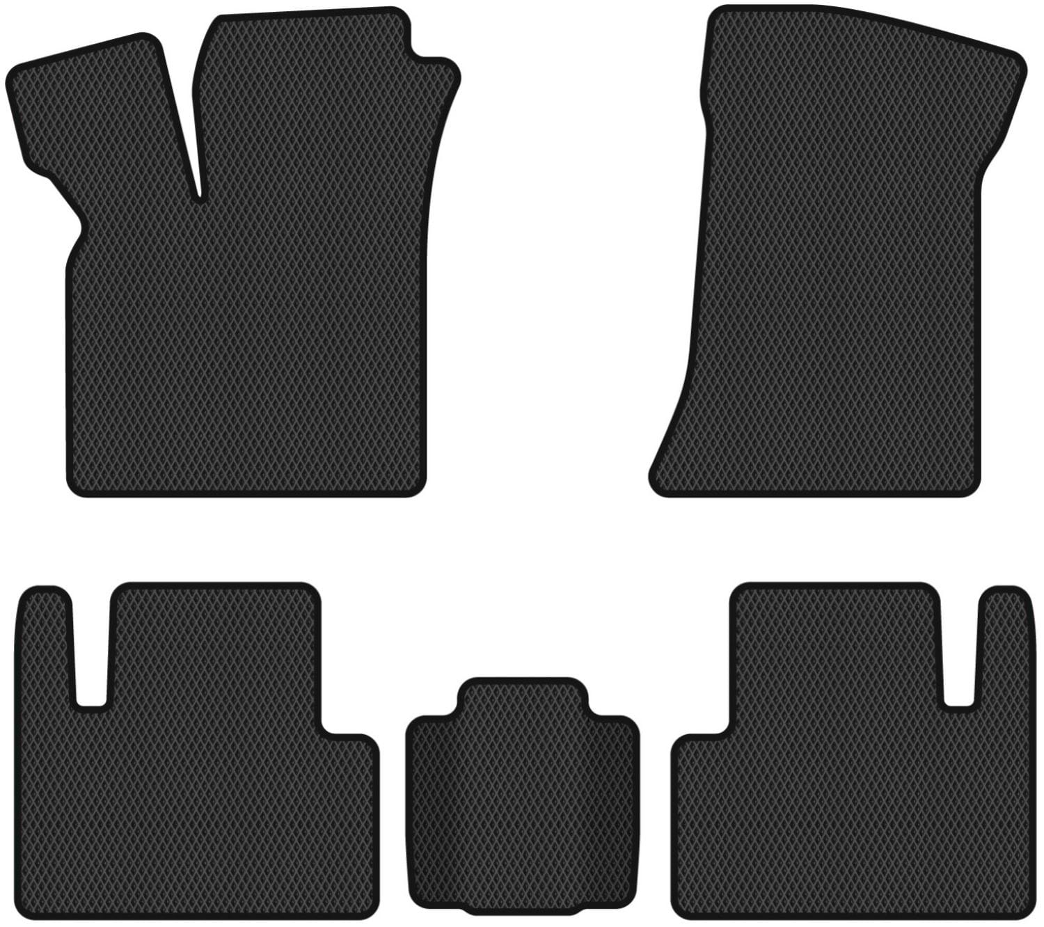 EVA коврики в салон авто EVAtech для 2110 Lada 1995-2015 1 поколение Sedan EU (LA3118CN5RBB)