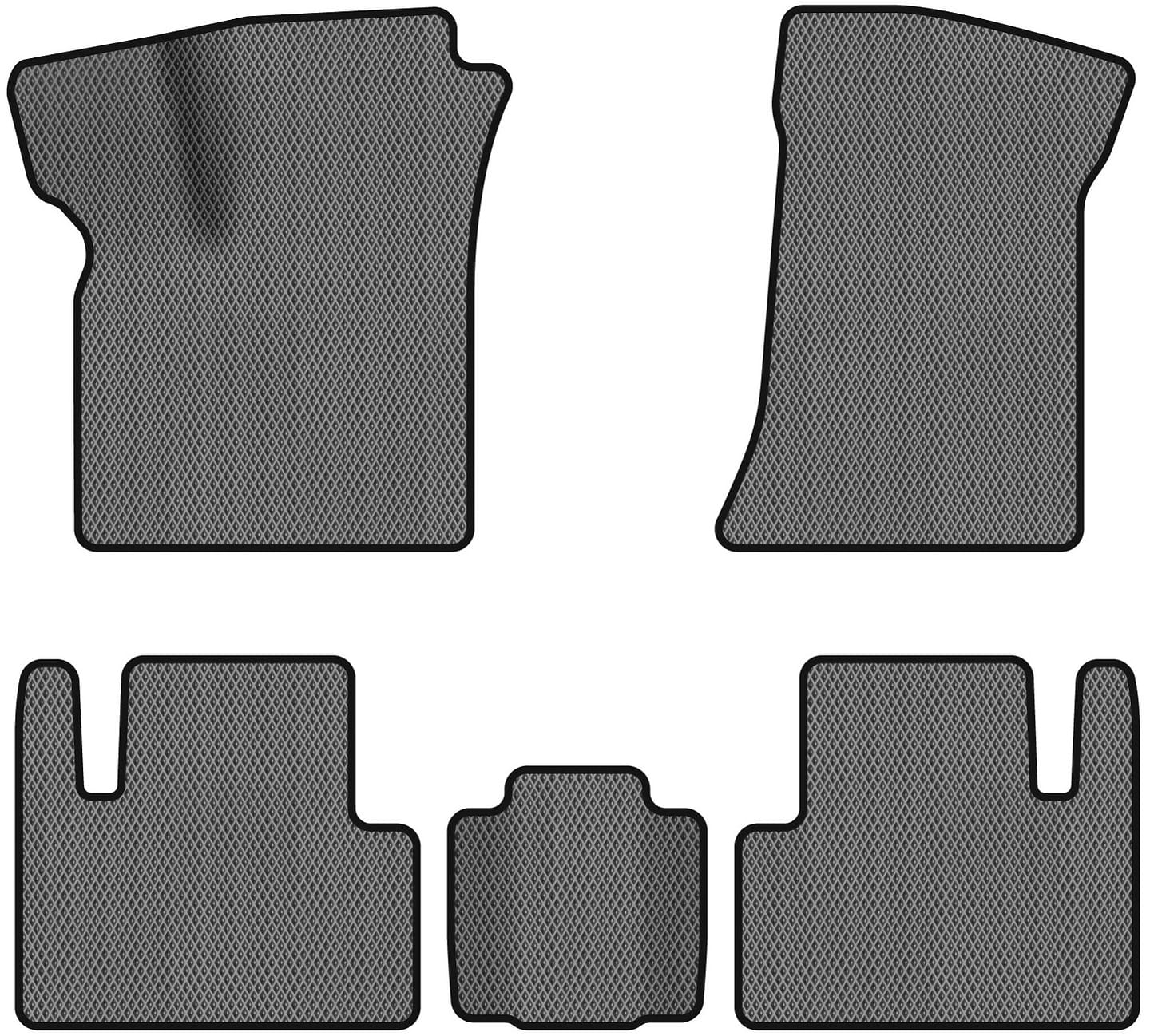 EVA коврики в салон авто EVAtech для 2110 Lada 1995-2015 1 поколение Sedan EU (LA3118CO5RGB)
